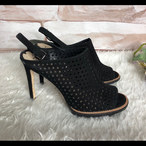 Via Spiga Shoes - Via Spiga leather suede ankle strap shoes size 8M